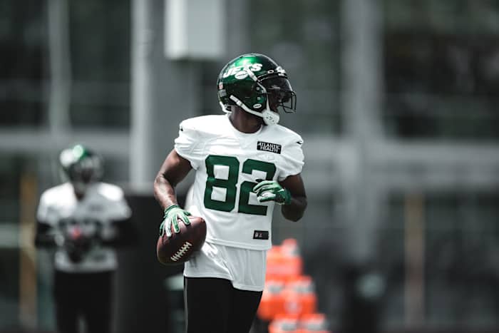 Jamison Crowder Jets WR minicamp